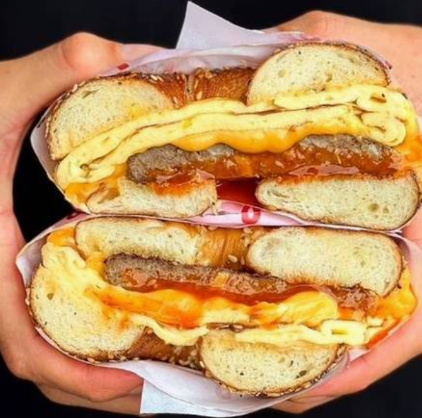 Breakfast bagel